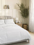 Cotton Blend Waffle Stripe Bedding Set